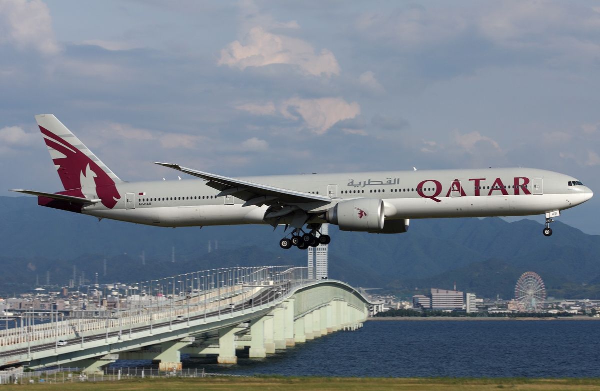 هواپیمای بوئینگ قطر