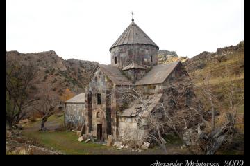 صومعه گندی‌وانک در جرموک - ارمنستان