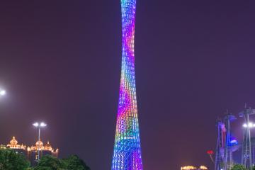 برج کانتون در گوانگ‌ژو - چین