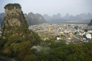 شهرک Yangshuo در گوئی‌لین - چین